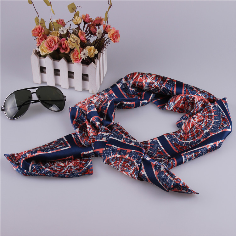 Wholesale striped silk scarf