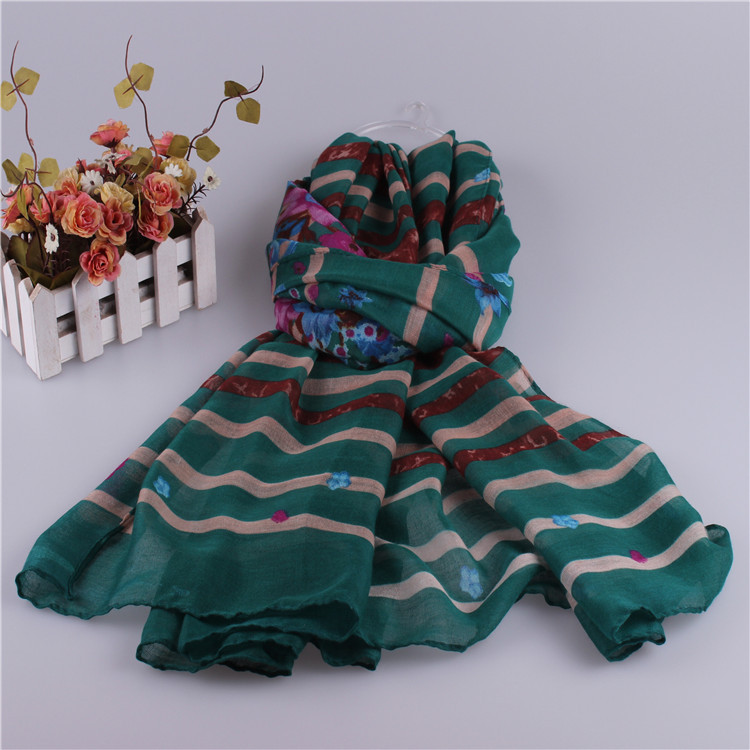 Wholesale viscose voile scarves