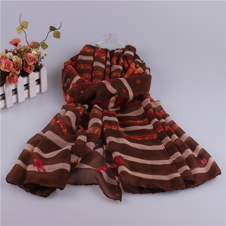 Wholesale viscose voile scarves