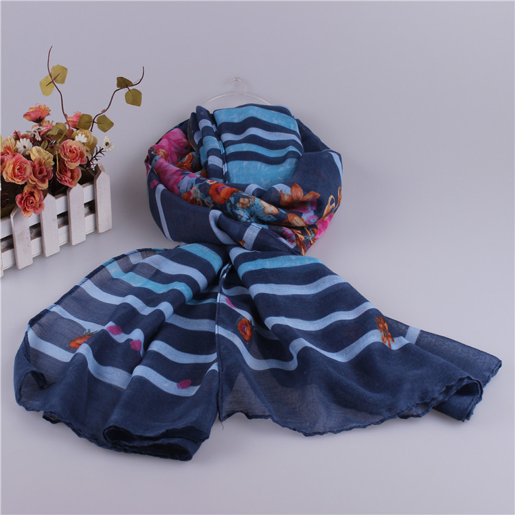 Wholesale viscose voile scarves