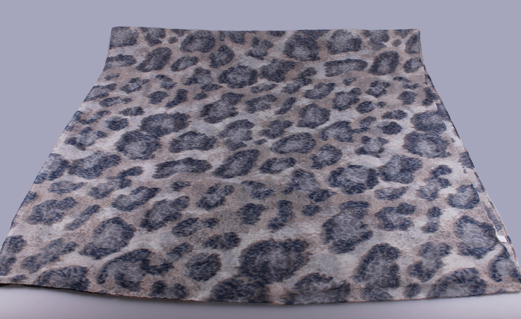 Wholesale voile leopard scarf
