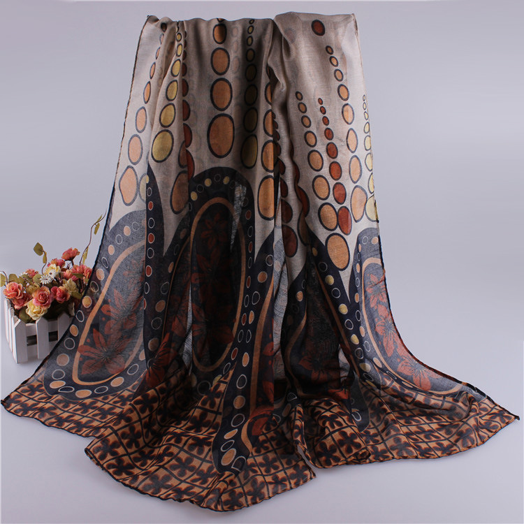 Wholesale printed viscose scarf