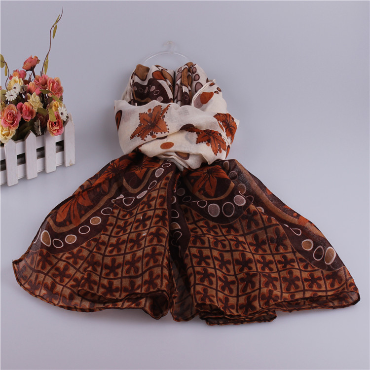 Wholesale printed viscose scarf