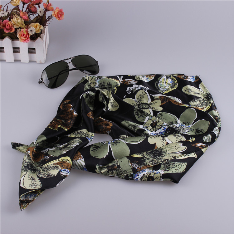 Wholesale large square silk scarf