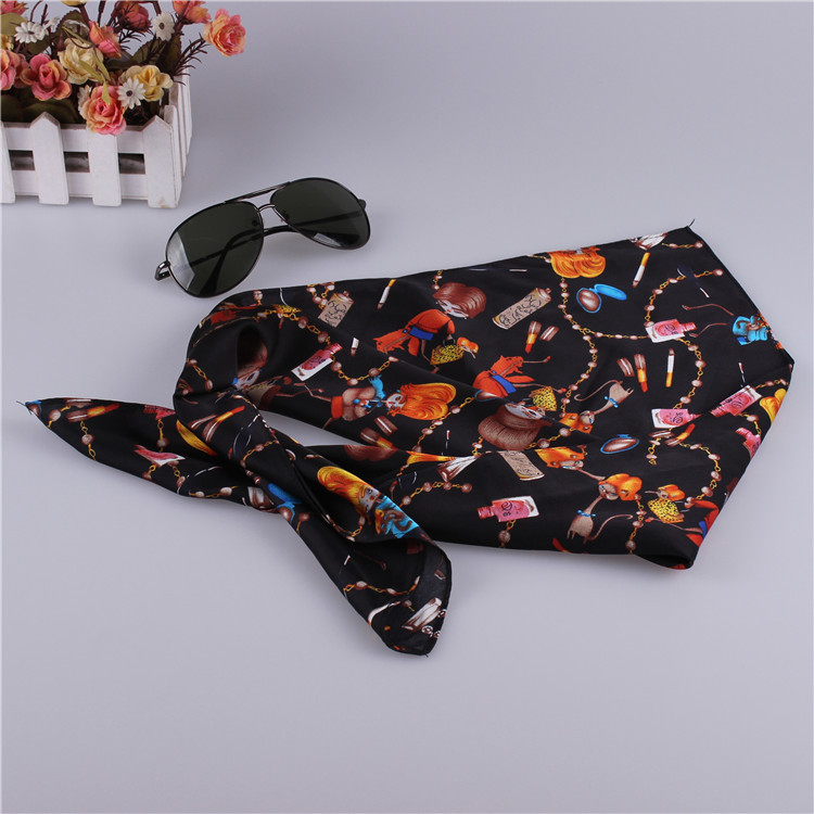 Wholesale large square silk scarf