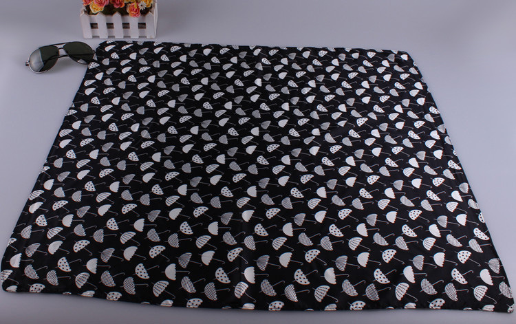 Wholesale silk satin square scarf