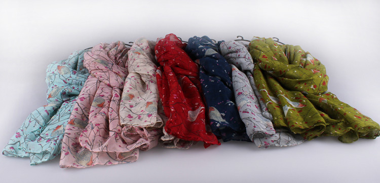 Wholesale thin viscose scarf