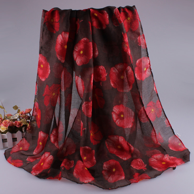 Viscose print scarves wholesale