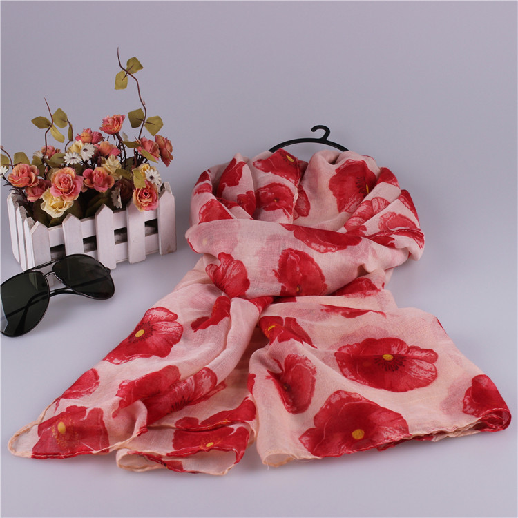 Viscose print scarves wholesale
