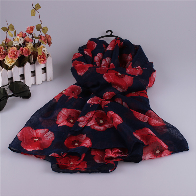 Viscose print scarves wholesale