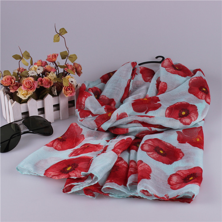 Viscose print scarves wholesale