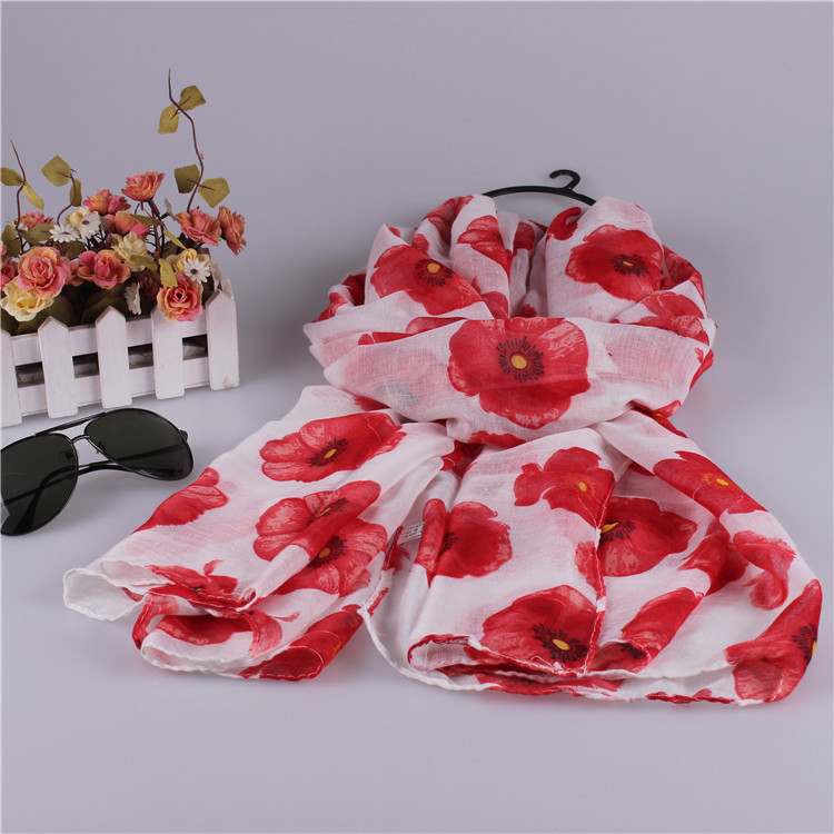 Viscose print scarves wholesale