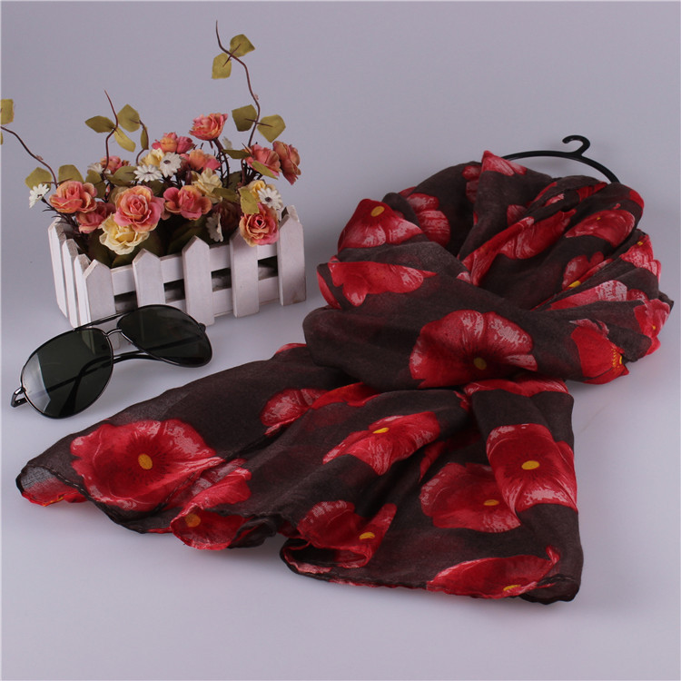 Viscose print scarves wholesale