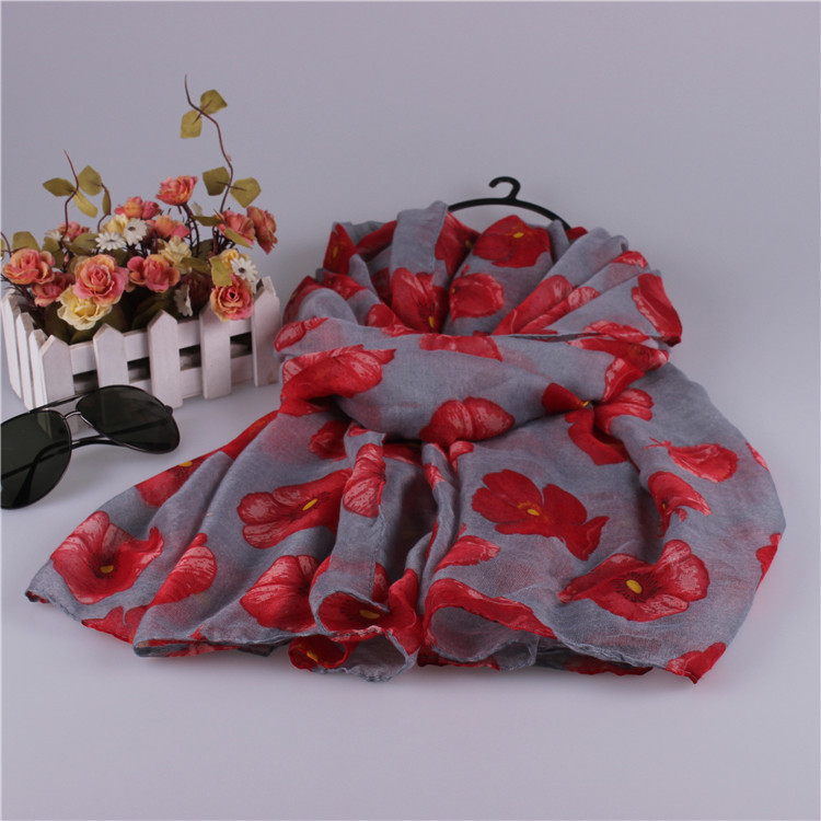 Viscose print scarves wholesale