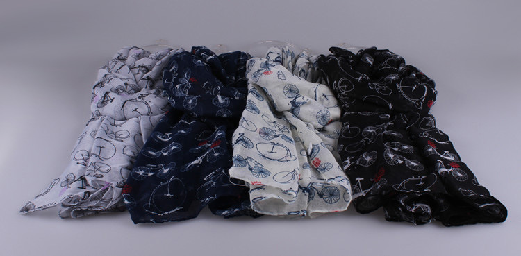 Wholesale viscose fashion scarf