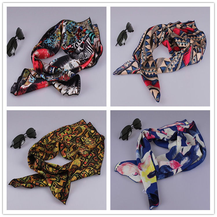 Small square silk scarves wholesale