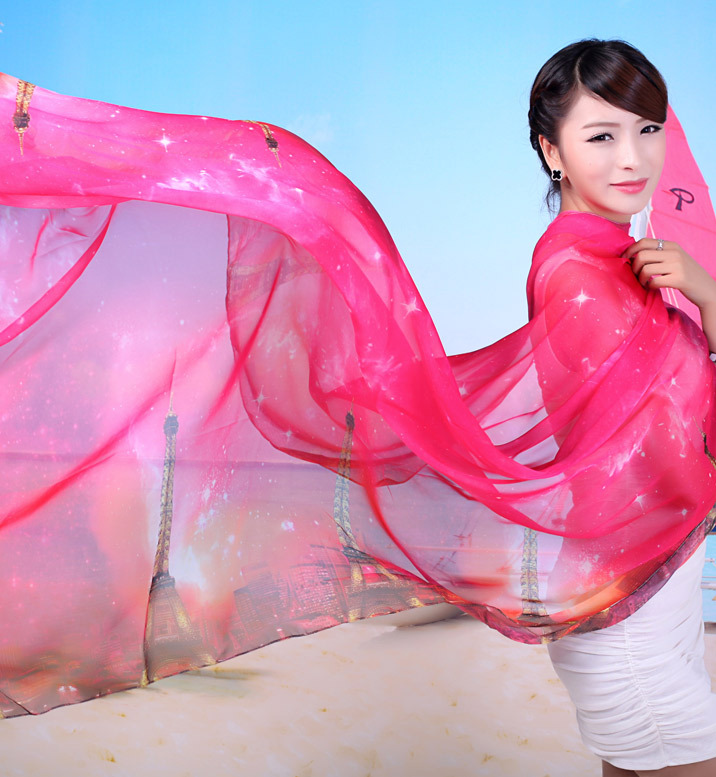 Summer silk beach scarf wholesale
