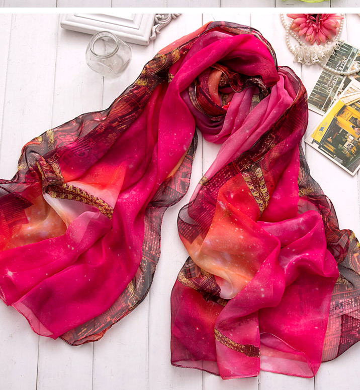 Summer silk beach scarf wholesale