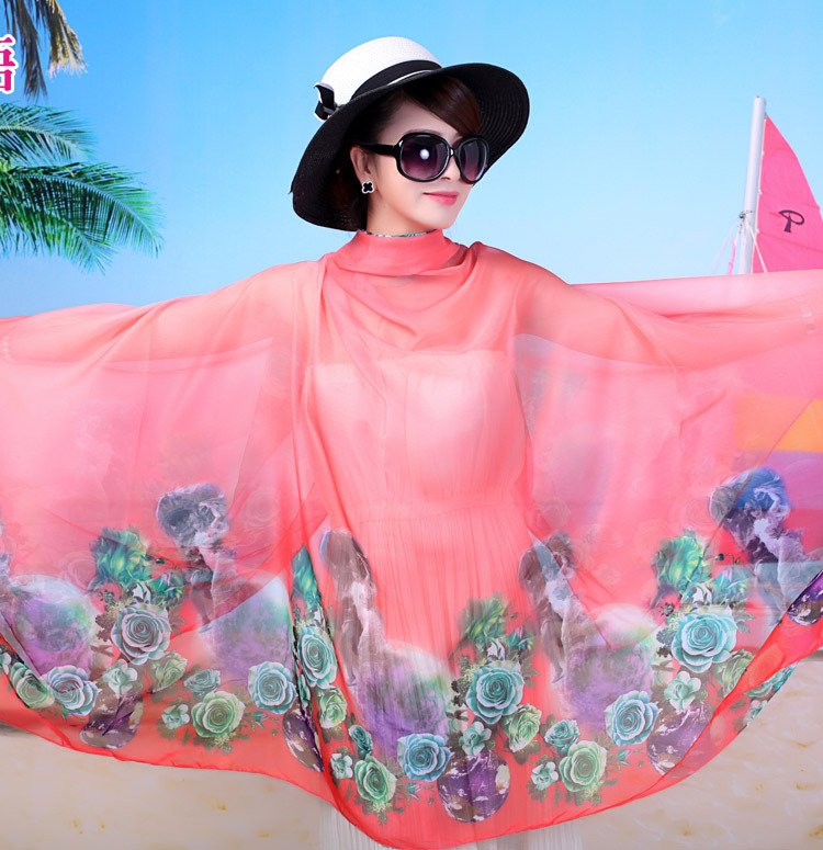 Hawaii beach scarf for woman