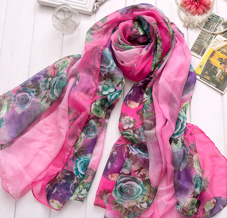 Hawaii beach scarf for woman