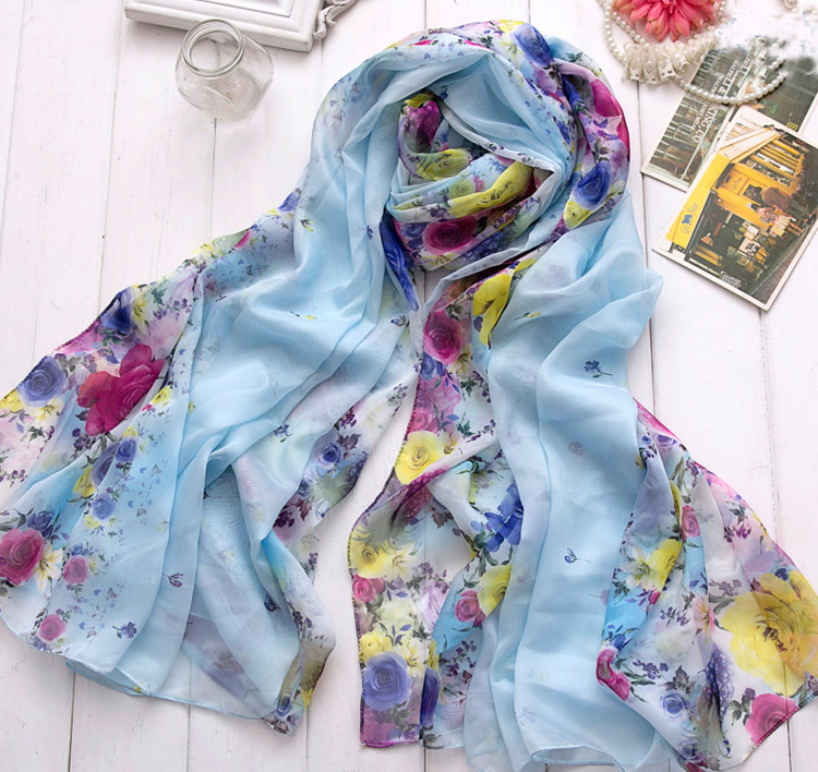 Hawaii beach scarf for woman