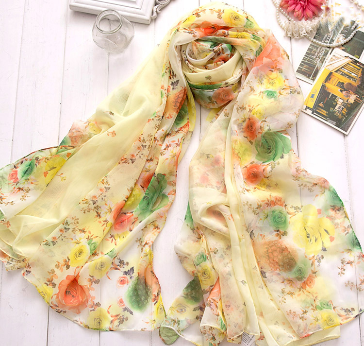Hawaii beach scarf for woman