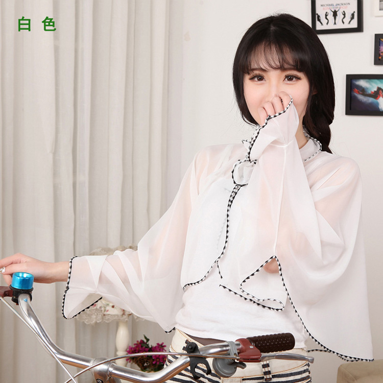 Wholesale shawl sunscreen chiffon scarf