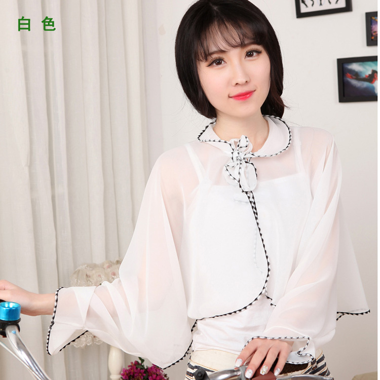 Wholesale shawl sunscreen chiffon scarf