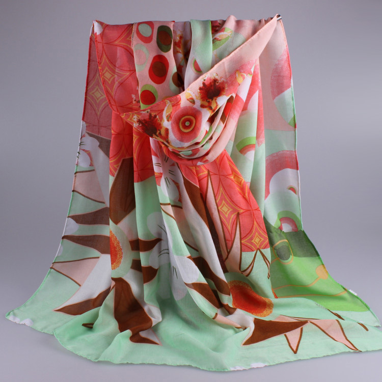 Cotton fabric for scarves wholesale