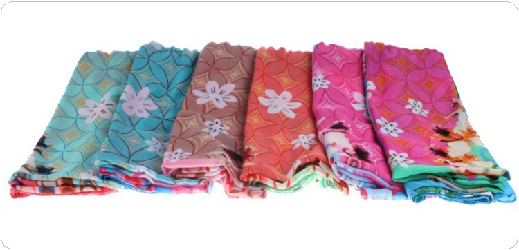 Cotton fabric for scarves wholesale