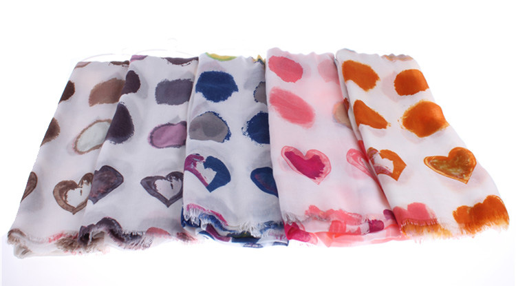 Wholesale pink fashion scarf