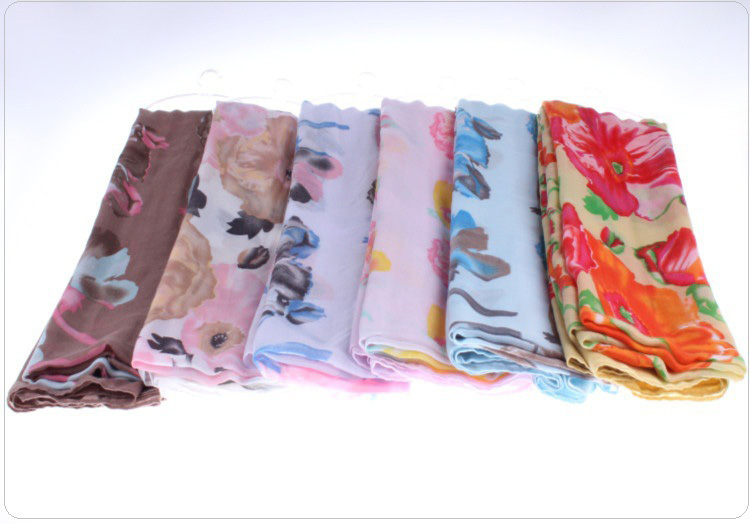 Silk cotton tassel scarves wholesale
