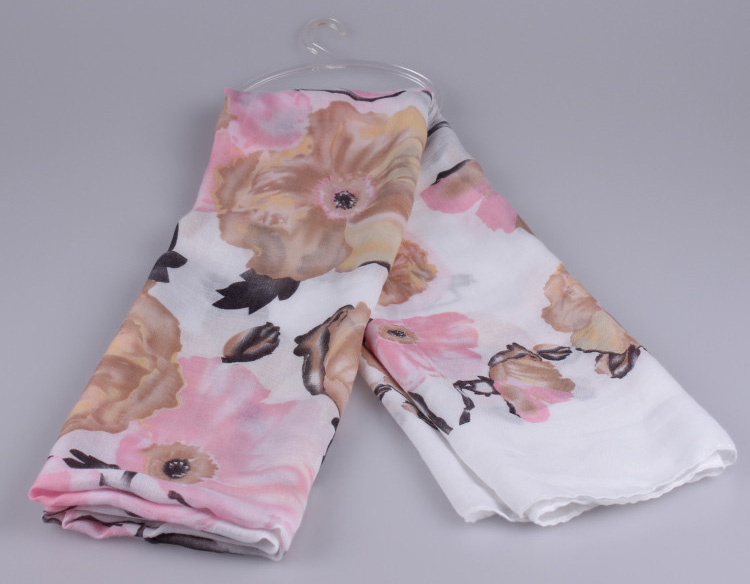 Silk cotton tassel scarves wholesale
