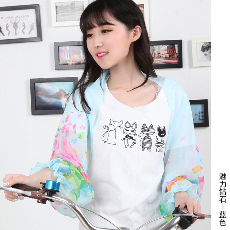 Long sleeve sunscreen shawl wholesale