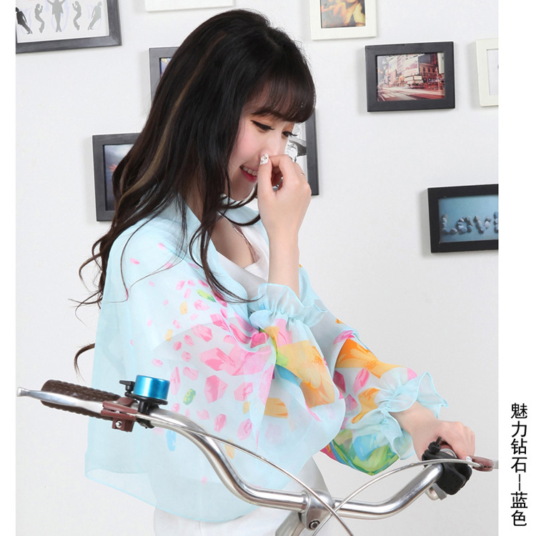 Long sleeve sunscreen shawl wholesale
