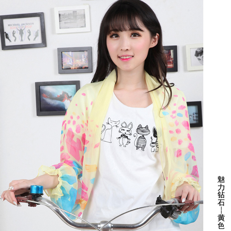 Long sleeve sunscreen shawl wholesale