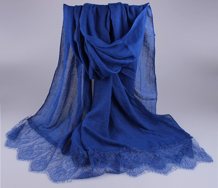 Wholesale lace scarf from china