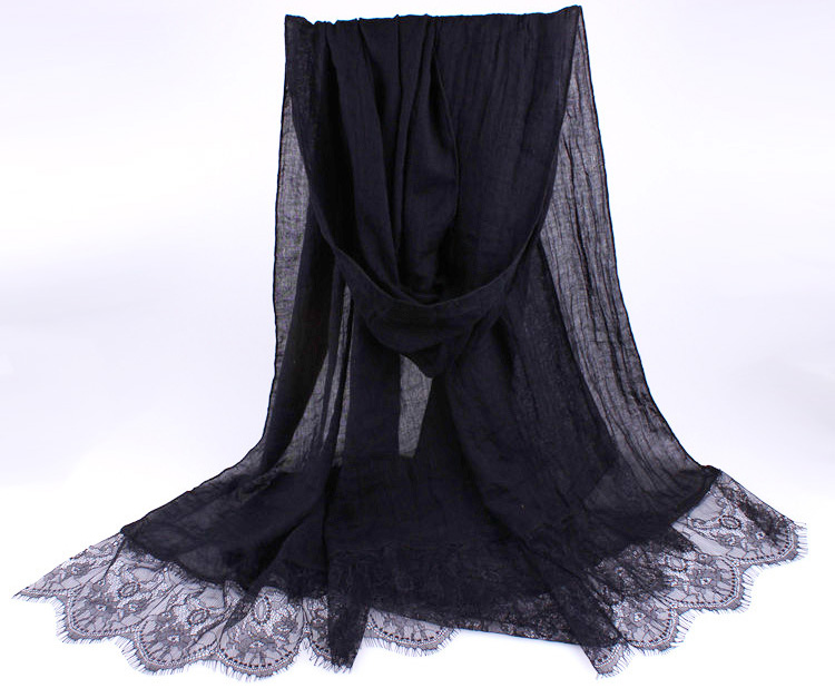 Wholesale lace scarf from china