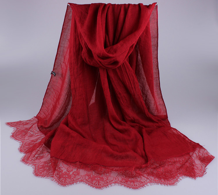 Wholesale lace scarf from china