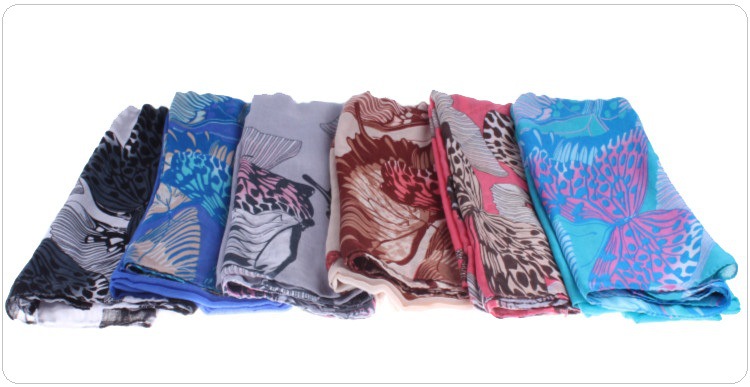 Wholesale cotton viscose scarf