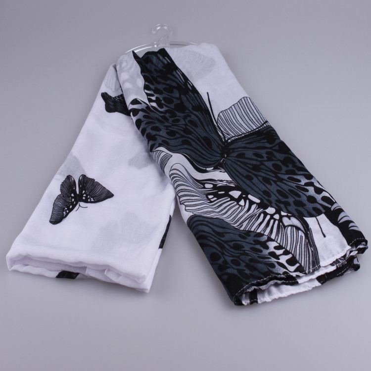 Wholesale cotton viscose scarf