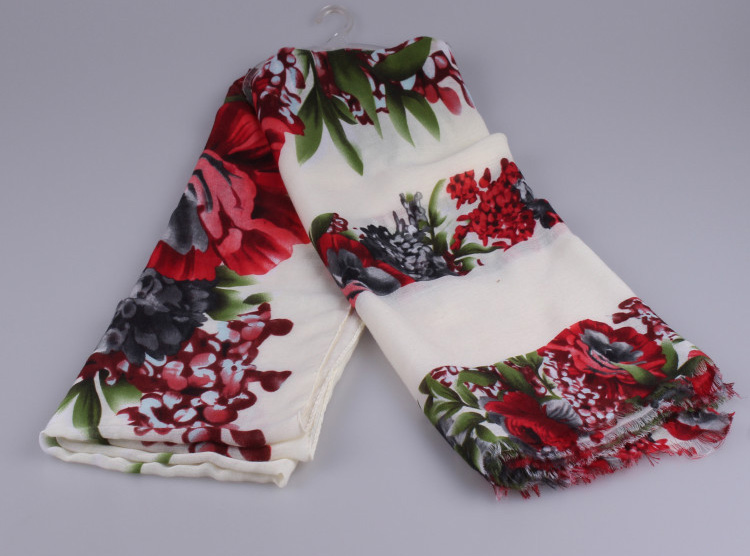 Wholesale cotton stripe scarf