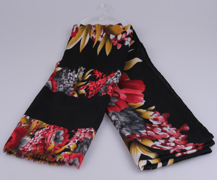 Wholesale cotton stripe scarf