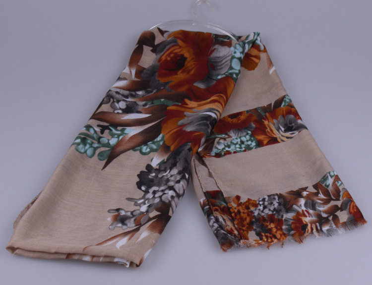 Wholesale cotton stripe scarf