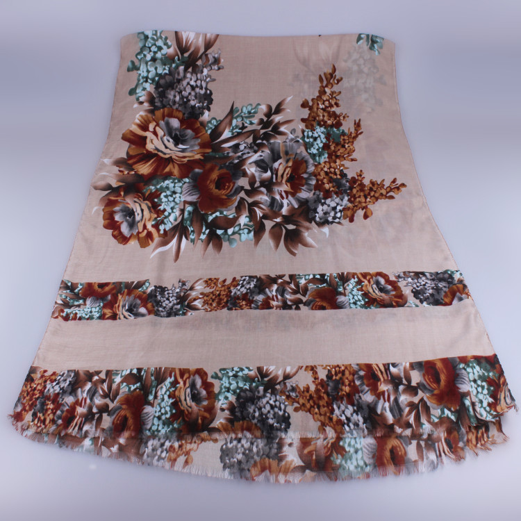 Wholesale cotton stripe scarf