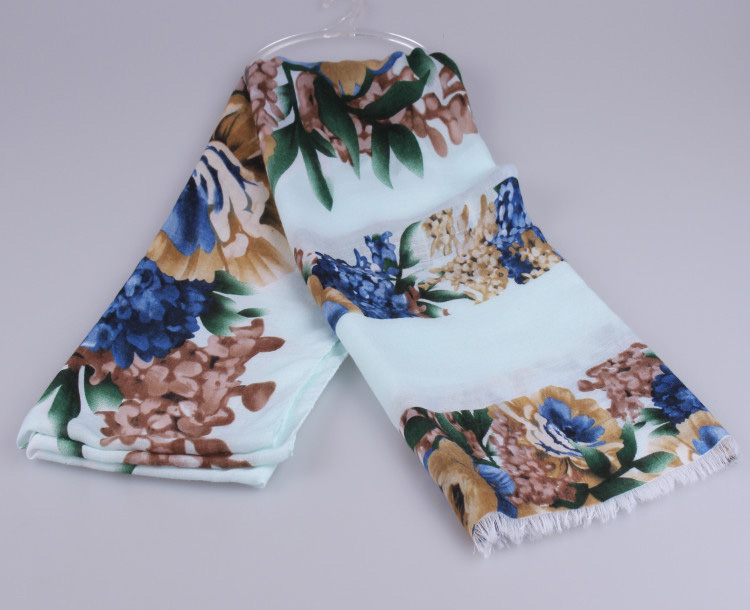 Wholesale cotton stripe scarf