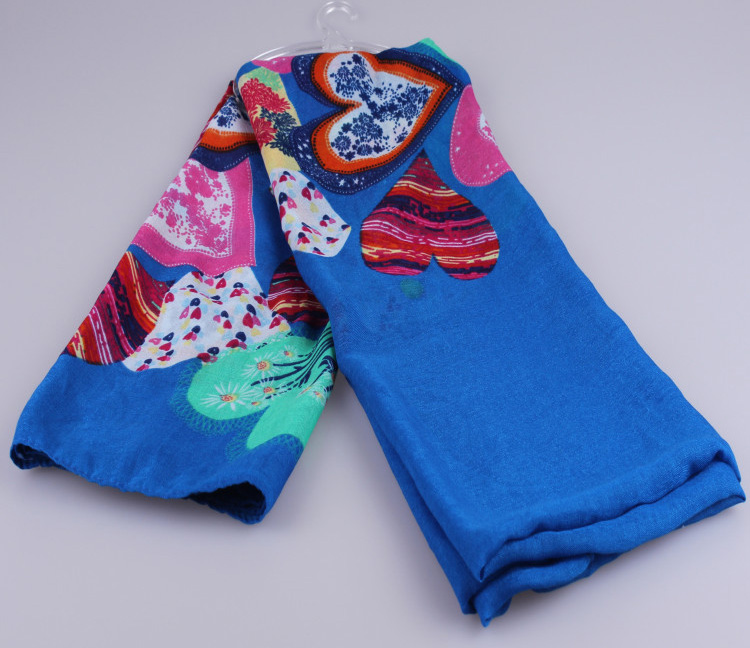 Wholesale ladies long cotton scarves