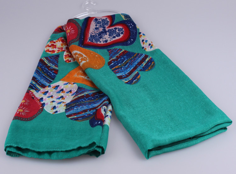 Wholesale ladies long cotton scarves