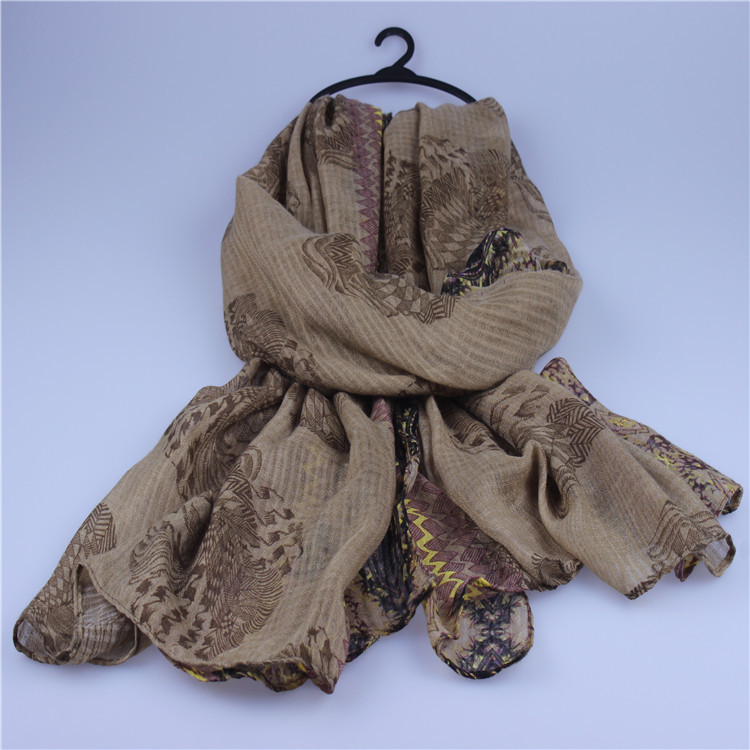 Wholesale cotton printed scarves