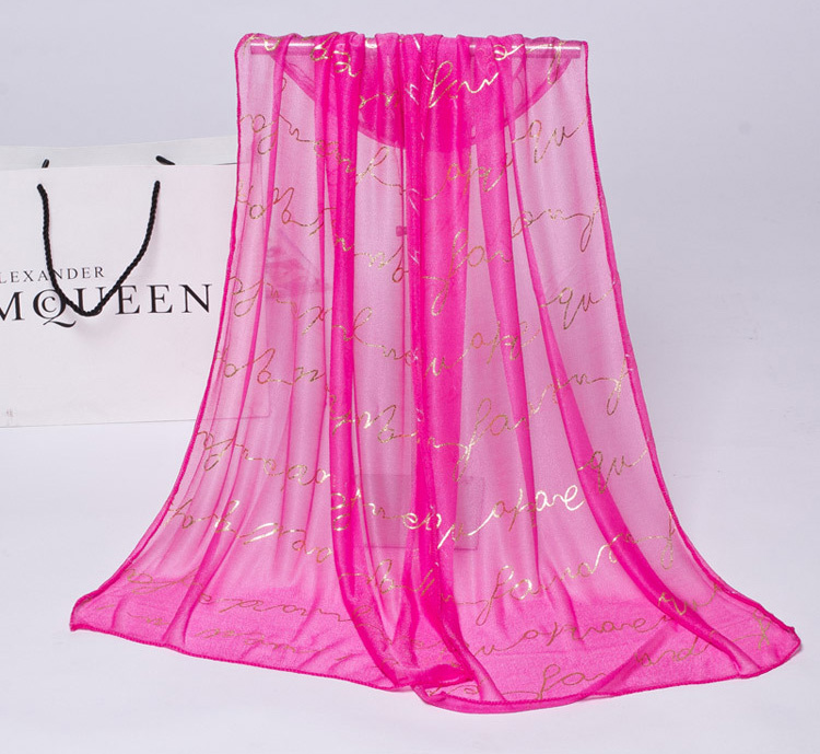 Wholesale striped jacquard silk scarf